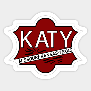 Missouri–Kansas–Texas Railway "The Katy" Railroad Sticker